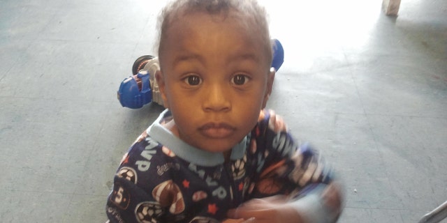 Nov. 25, 2011 photo provided by the Columbia S.C., Police Dept., 18-month-old Amir Jennings is shown near Columbia, S.C.