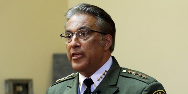 San Francisco Sheriff Ross Mirkarimi speaks during an interview Monday, July 6, 2015, in San Francisco. Mirkarimi has defended the release of Francisco Sanchez from jail on April 15, who is now accused in the shooting death of a woman at a popular tourist site. (AP Photo/Ben Margot)