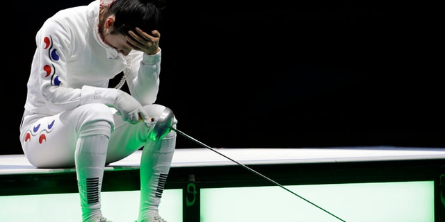 London Olympics Womens Fencing