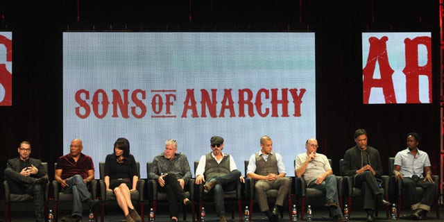 'Sons of Anarchy' panel during the FX portion of the 2012 Summer TCA Tour on July 28, 2012 in Beverly Hills, California.