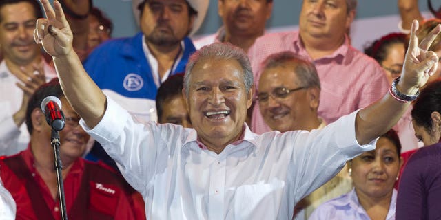 Salvador Sanchez Cerén, president of El Salvador.