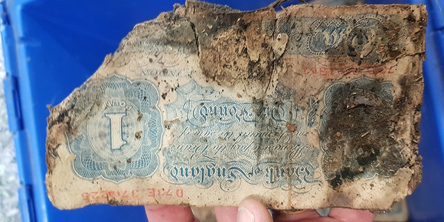 Eric Bradley signed up on September 3 1939, when war on Germany was declared. One million pounds in old money was uncovered under the site of his old shop in Brighton. It's thought he buried it as a war chest before joining the RAF.