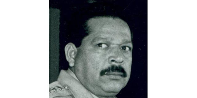 This undated photograph provided by La Prensa Grafica newspaper shows former Salvadoran official Inocente Orlando Montano in San Salvador, El Salvador.