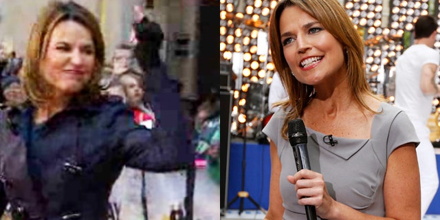 Savannah Guthrie seemingly gave Matt Lauer the middle finger on "Today."