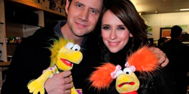 Jennifer Love Hewitt and beau Jamie Kennedy at the special presentation of the Fraggle Rock Volkswagon Routan at the Fraggle Rock Clothing & Costume Jewelry Collection party at Kitson in L.A.