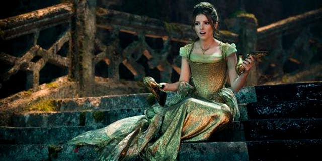 In this image released by Disney Enterprises, Inc., Anna Kendrick stars as Cinderella in a scene from "Into the Woods."