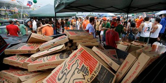 PFAS help pizza boxes avoid getting soaked by grease.
