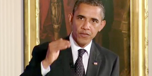 The President answers a tweeted question on space policy