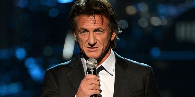 Actor Sean Penn on January 27, 2014 in Los Angeles, California.