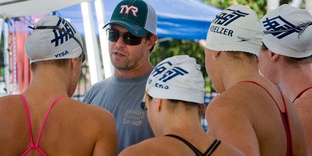 Sean Hutchison has denied allegations of misconduct or that he groomed Ariana Kukors, an Olympic swimmer, for abuse from a young age.