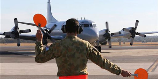 Royal Australian Air Force AP-3C Orion on the tarmac at RAAF Base Pearce, March 27, 2014.