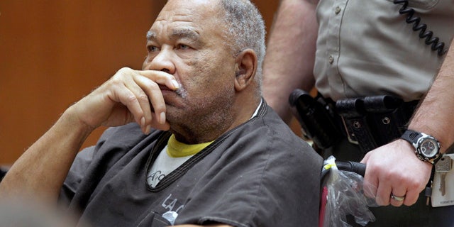 FILE - In this Monday, March 4, 2013 file photo, Samuel Little appears at Superior Court in Los Angeles.