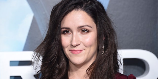 "Westworld" star Shannon Woodward at the show's premiere.