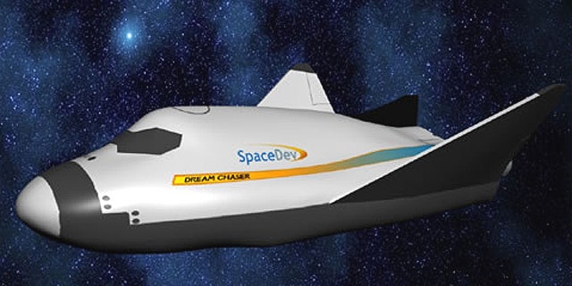Dream Chaser, a design for a human grade spacevehicle in contention to replace NASA's aging space shuttle fleet.