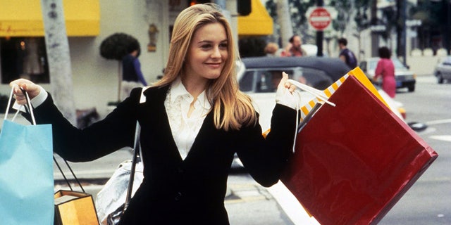 Alicia Silverstone as Cher Horowitz in the 1995 movie "Clueless."