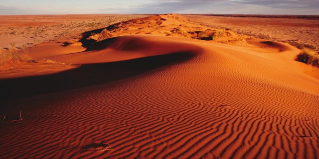 Big red sand dunes