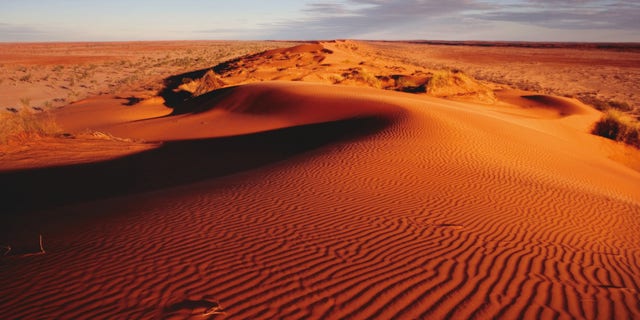 Big red sand dunes