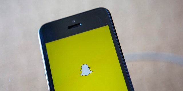 A portrait of the Snapchat logo.