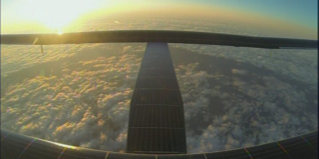 Sunset over the Pacific.