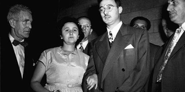 Ethel and Julius Rosenberg in 1951.