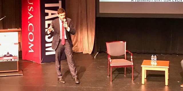 Kyle Kashuv introduced nearly every speaker at the four-day Turning Point USA event.