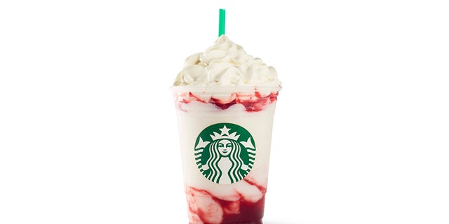 Starbucks' Serious Strawberry Frappuccino.