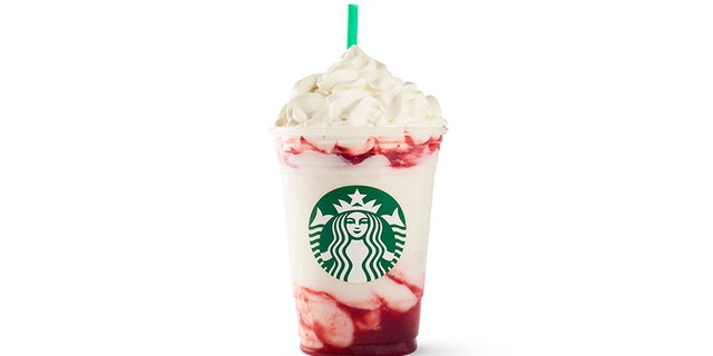 Starbucks' Serious Strawberry Frappuccino.