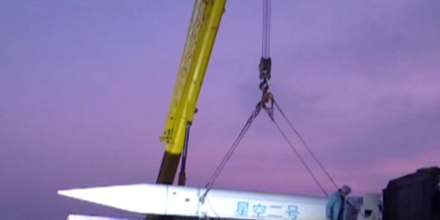 China has been developing the aircraft for three years.