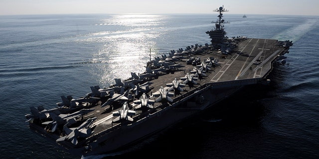 Military officials have said that U.S. and allies train to be able to insure that freedom of navigation continues in the Strait of Hormuz.