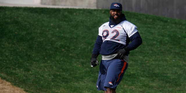 The Denver Broncos' "obese" nose tackle Sylvester Williams. The entire team wouldn't qualify as 'healthy' under current guidelines.