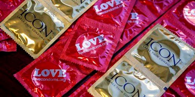An assortment of condoms, one of the most popular forms of contraception.
