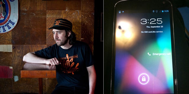 Jamin Barton, aka "Sudsy", of the 500 club in San Francisco's Mission District had found a prototype for Google's new Nexus 4 smartphone (pictured right) left behind at the bar by an employee for the tech giant.