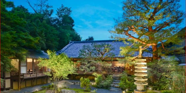 The exterior of Starwood's new 38-room Suiran Hotel in Kyoto.