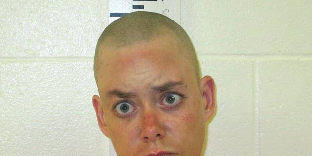 This Thursday, Aug. 20, 2015, booking photo released by the York County Sheriff's Office shows Connor MacCalister, 31, of Saco, Maine, who was arrested and charged with murder in the stabbing death of Wendy Boudreau at a Saco supermarket on Wednesday. Boudreau, also from Saco, was 59 and a mother of five children. (York County Sheriff's Office via AP)
