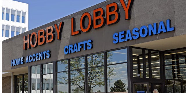 FILE - This May 22, 2013 file photo shows a Hobby Lobby store in Denver. (AP Photo)