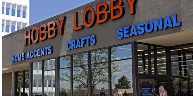 FILE - This May 22, 2013 file photo shows a Hobby Lobby store in Denver. (AP Photo)