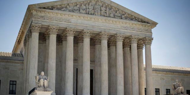 The Supreme Court building in Washington, Monday, June 30, 2014.