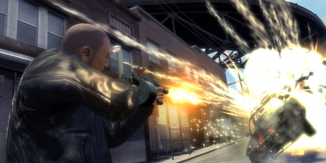 In this image released by Rockstar Games, a scene from "Grand Theft Auto IV: The Lost and Damned," is shown.