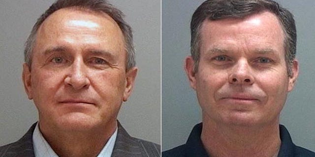 July 15, 2014: Mark Shurtleff and John Swallow, former Utah attorneys general.