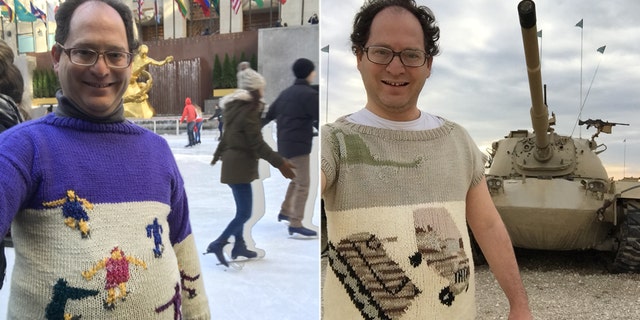 Samuel Barsky's unique sweaters have earned him a massive online following of fans who can't get enough.