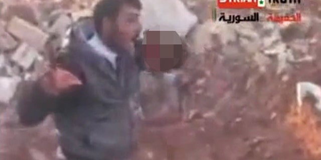 A newly surfaced video shows a Syrian Rebel leader eating what appears to be a human heart.