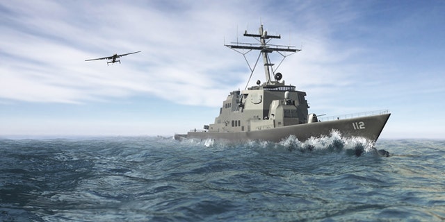 The military seeks a way to launch drones from smaller ships, greatly increasing their range for surveillance and intelligence.