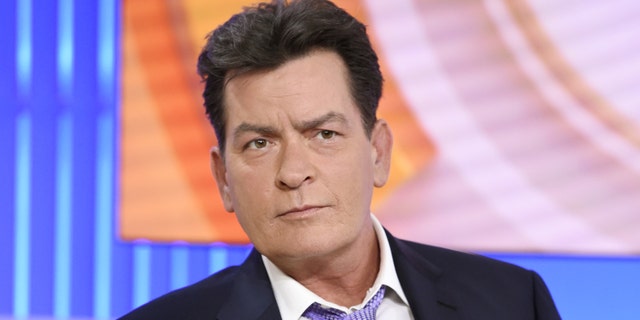Charlie Sheen during "Today" interview on Nov. 17, 2015, when he revealed he is HIV positive.