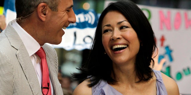 July 22, 2011: NBC "Today" television program co-hosts Matt Lauer and Ann Curry appear during a segment of the show in New York.