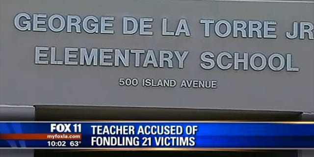 The school where Robert Pimentel allegedly carried out his abuse against children.