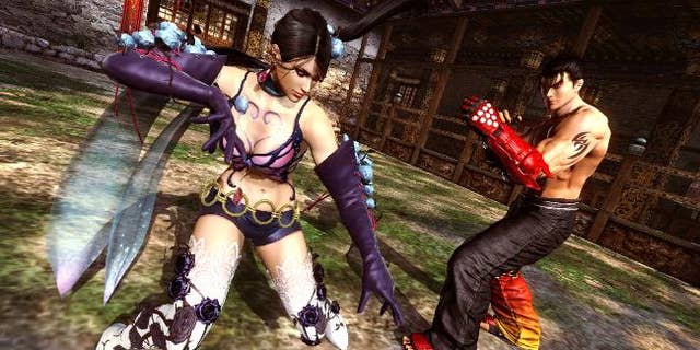 A screenshot from fighting video game Tekken 6.