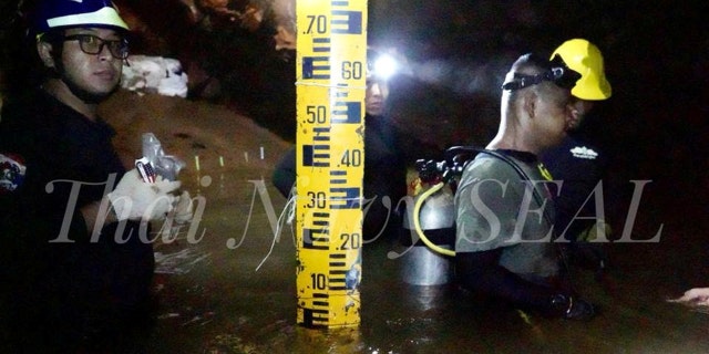 Eighteen divers entered the cave to rescue the 12 boys and their soccer coach on Sunday.