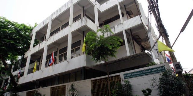 April 1, 2012: The exterior of Thai Immigration Police detention center where Vito Roberto Palazzolo, a fugitive Italian banker implicated in the "Pizza Connection" drug and money laundering trial, is being held for questioning.