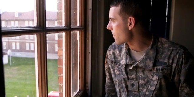 Adam Winfield is shown in "The Kill Team."