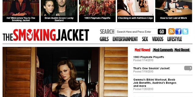 Playboy has launched a safe-for-work website called TheSmokingJacket.com, which will contain none of the nudity that Playboy is known for.